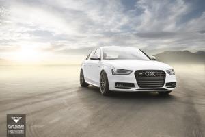 Audi S4 Sedan on Vorsteiner Wheels (V-FF 102) 2014 года